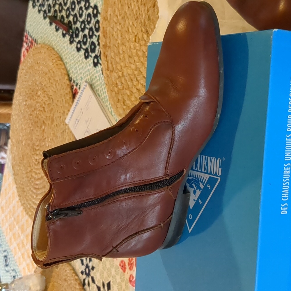 John Fluevog Brown Conga Shoes